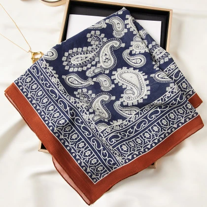 Syal Katun Sutra Kustom