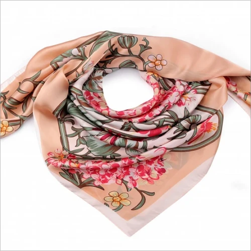 90 x 90 satin scarf