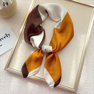 ladies silk satin scarf