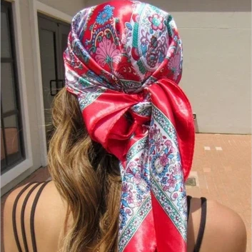 silk scarf bandana