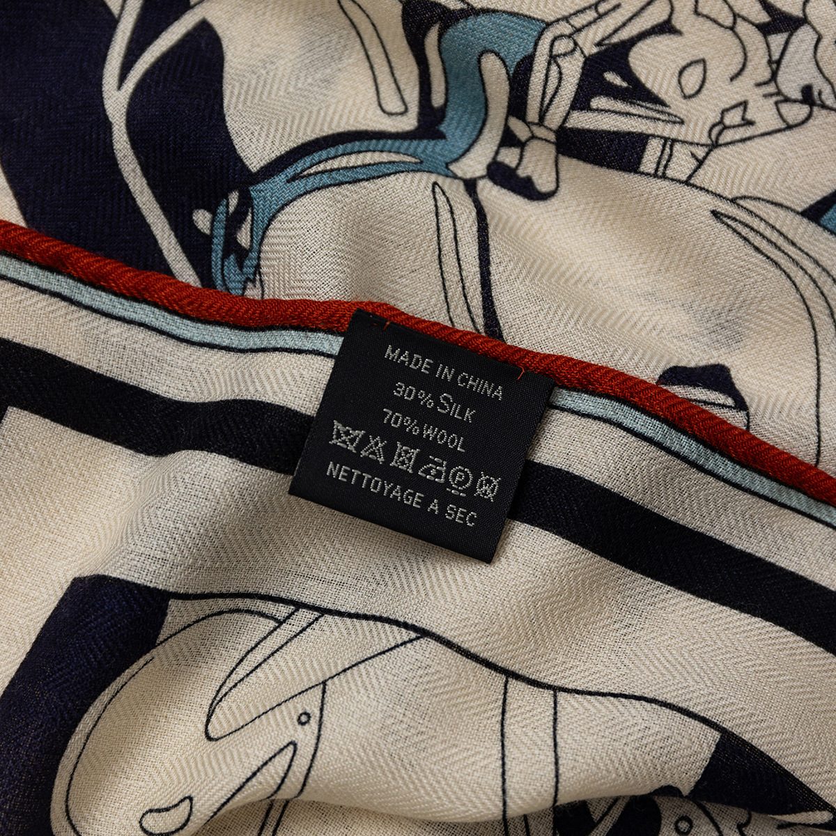 Natural Silk Wool scarf